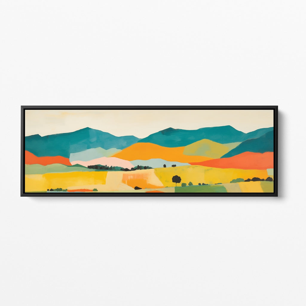 Minimalist California Landscape Canvas Art