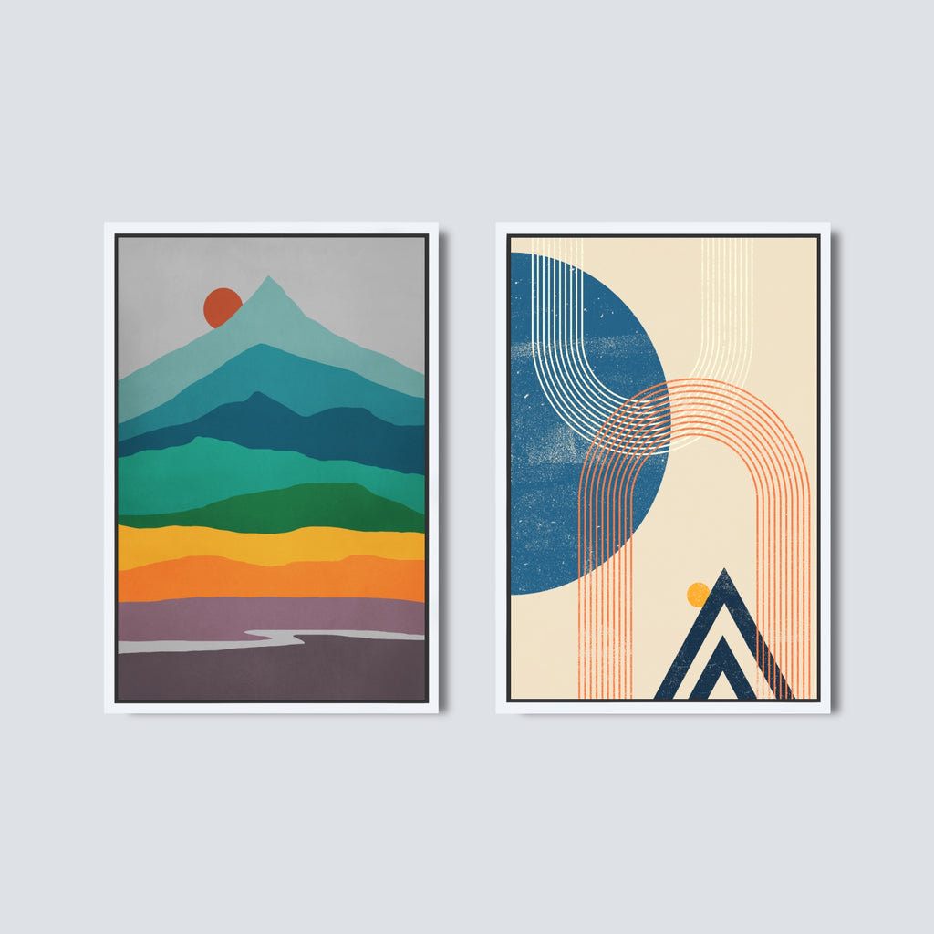 Wall Art Sets | Abstract Canvas Prints – Hellström Prints