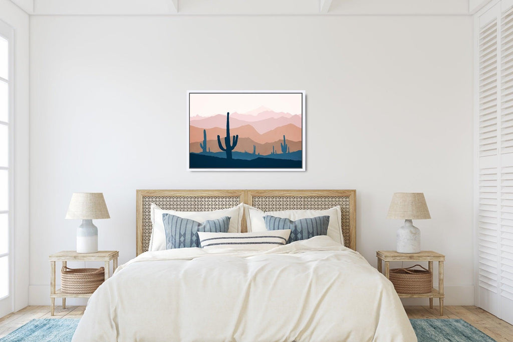 Framed Canvas | Desert Landscape Art – Hellström Prints