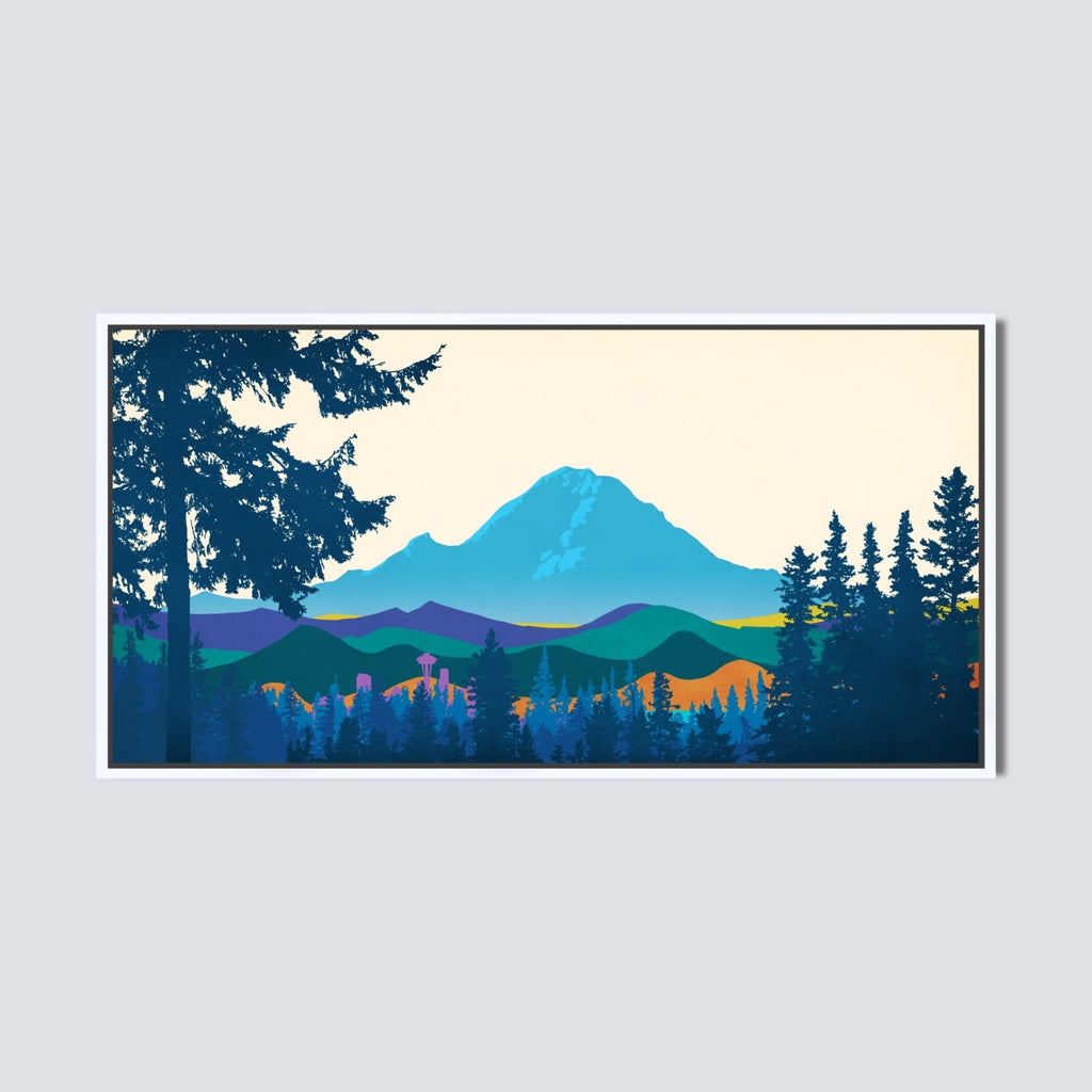 Mount Rainier Canvas Art Print